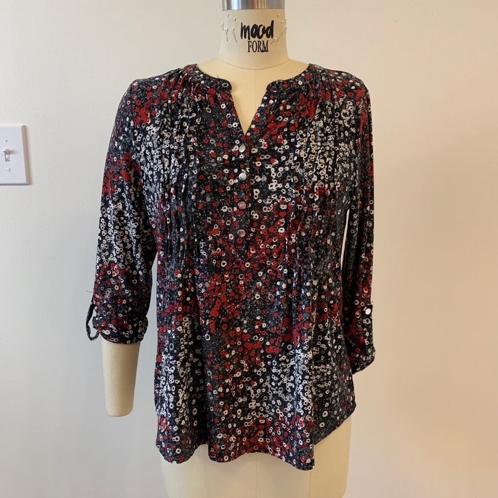 Cocomo Petite Floral Blouse